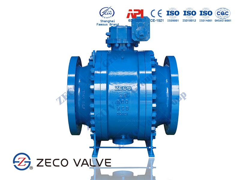 Side entry ball valves