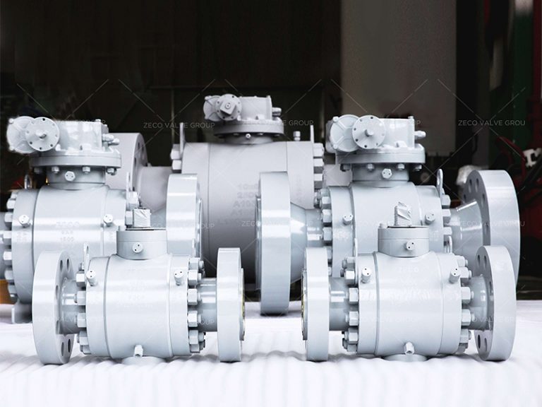 Difference Between Floating Ball Valve & Trunnion Ball Valve ZECO Valve