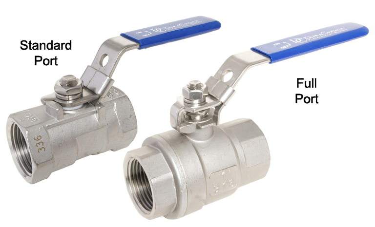 What is a full port ball valve? What are their advantages?