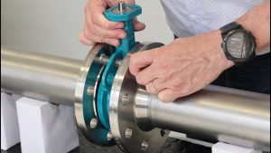 how to install a butterfly valve
