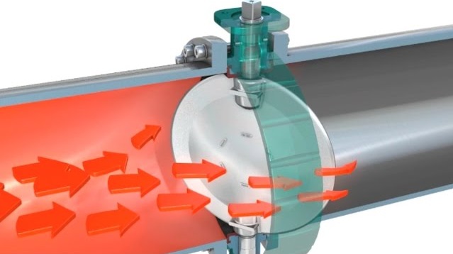 how does a butterfly valve work