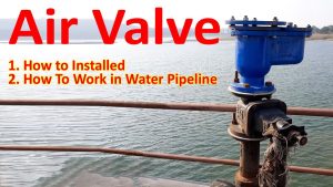 how to install air valve