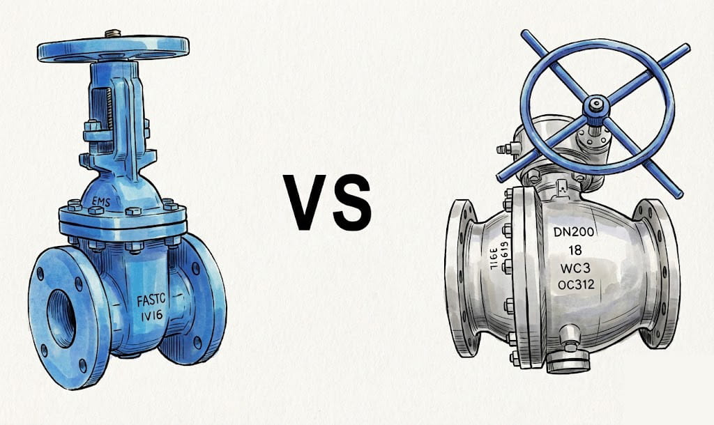 ball valve vs gate valve