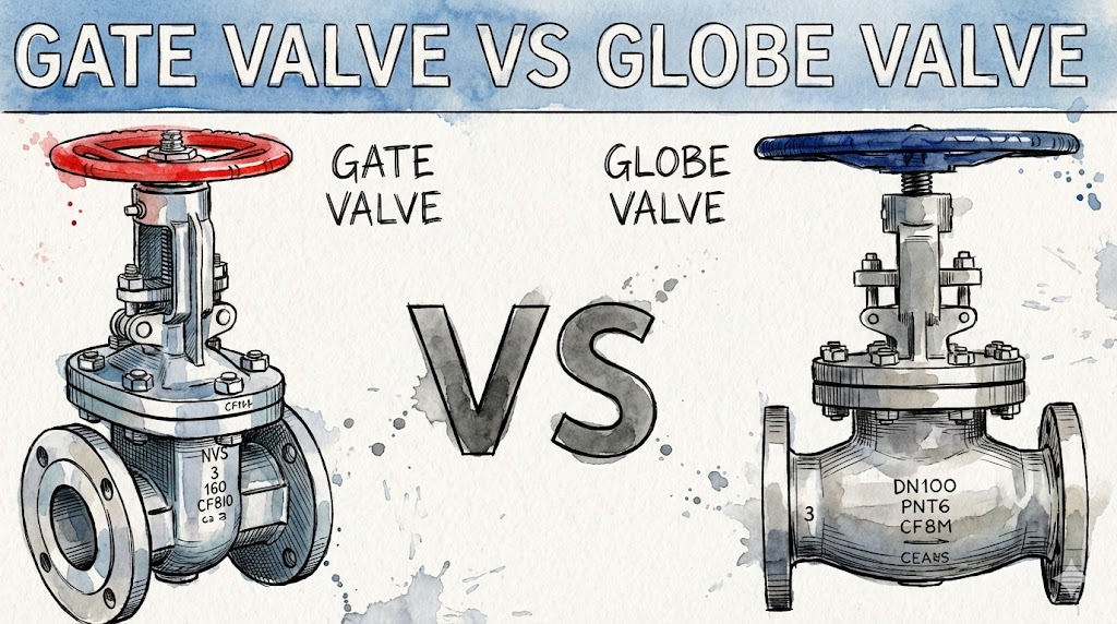 Schieberventil vs. Kugelhahn