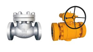 Clapet anti-retour et robinet à boisseau sphérique