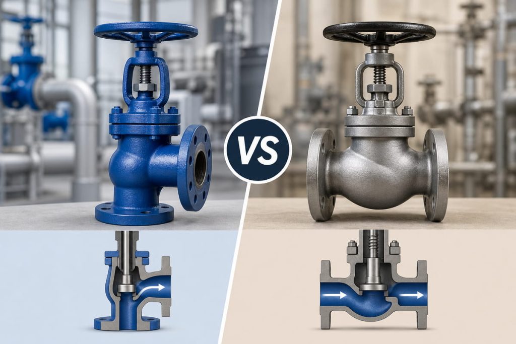 Angle Valve vs Globe Valve: Complete Comparison Guide - ZECO Valve