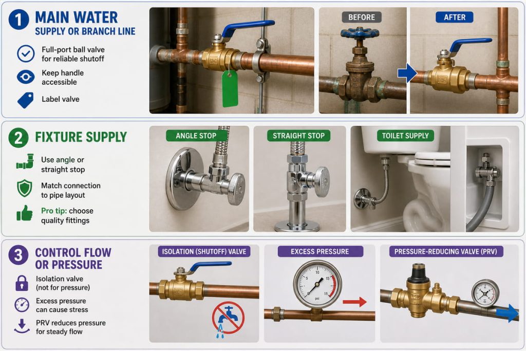 Which Shutoff Valve Should You Choose