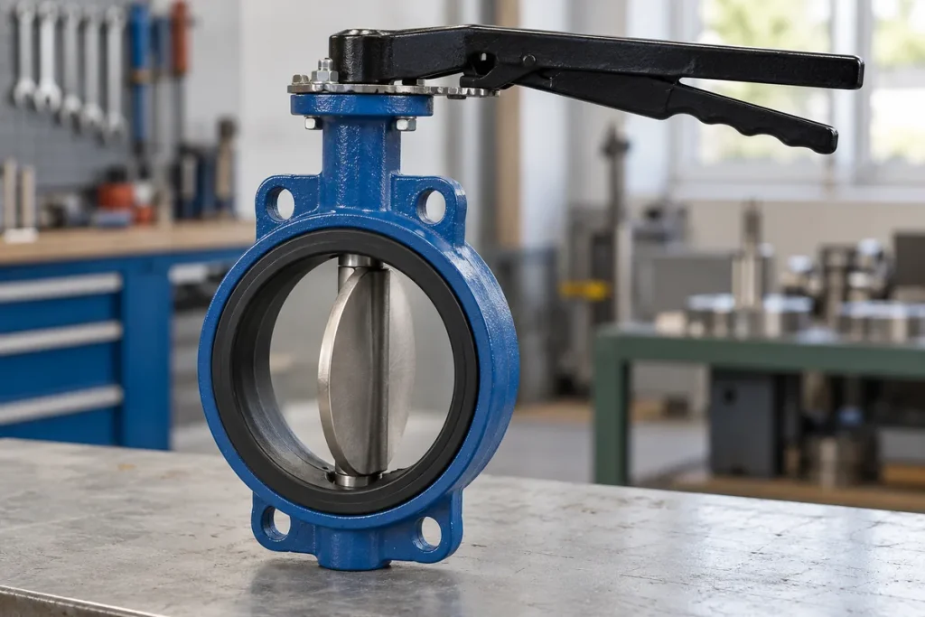 butterfly valve disc and seat
